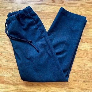 ARITZIA The Group BABATON Dark Gray Plaid Jimmy Trouser Pants Size XS